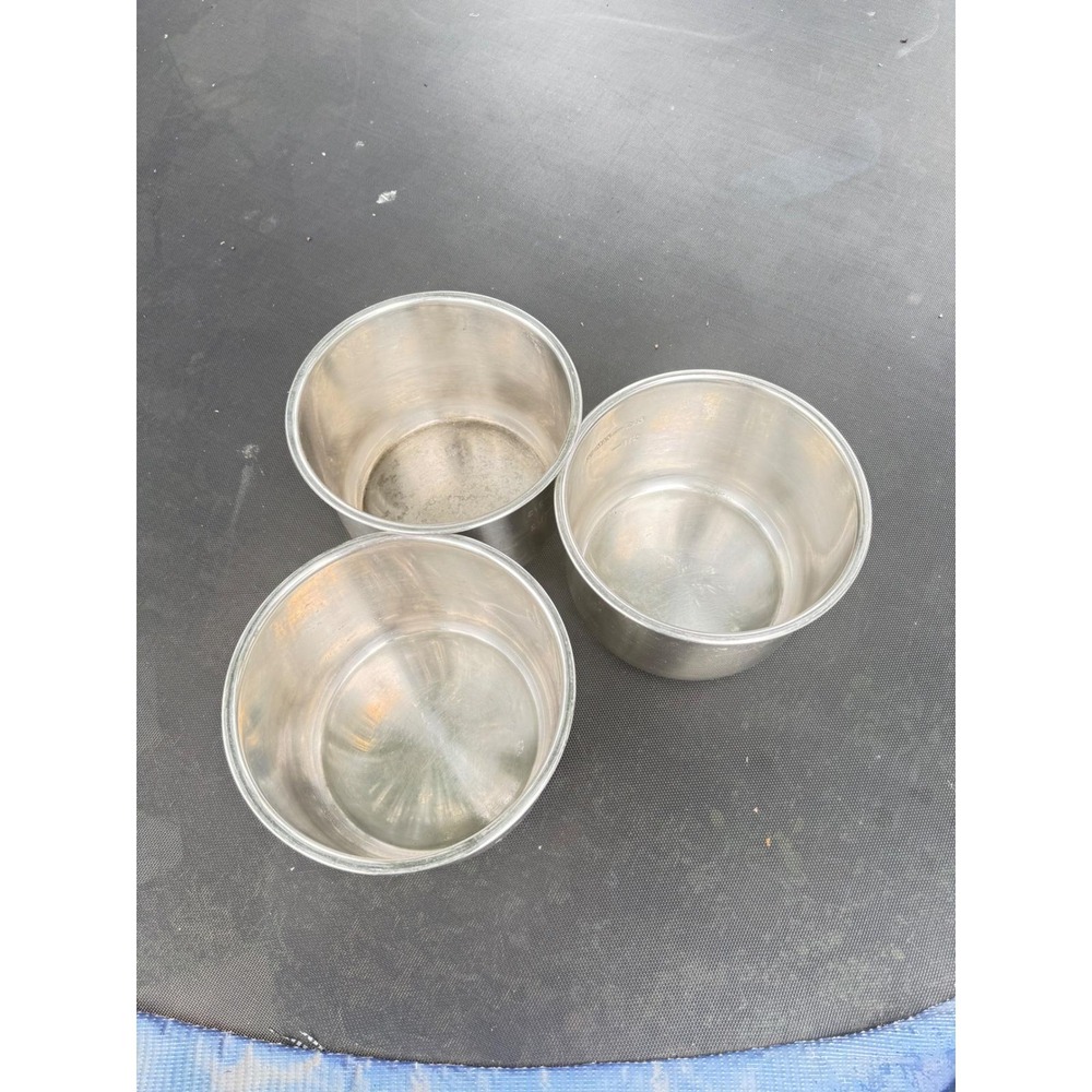 Lot of 3 Instant Pot 6 Quart Stainless Steel Inner Cooking Pots AE18475 AB18481